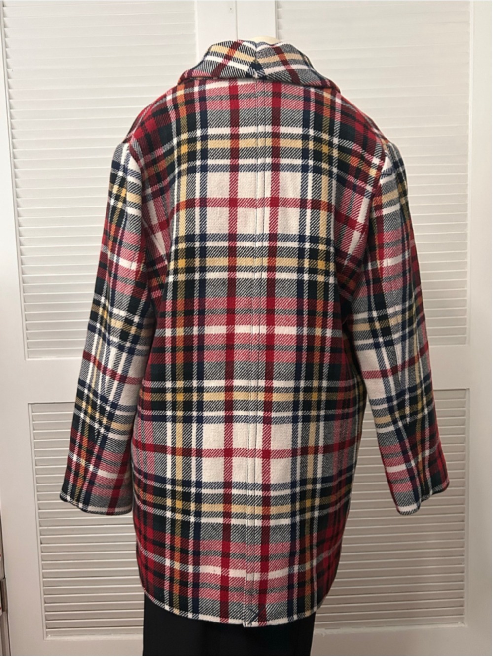Derek Lam 10 Crosby Plaid Wool Blend Blazer Coat NWT Size 10 $595 - Picture 11 of 13